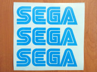 SEGA Die Cut Decals Stickers Vinyl Self Adhesive Emblem Logo